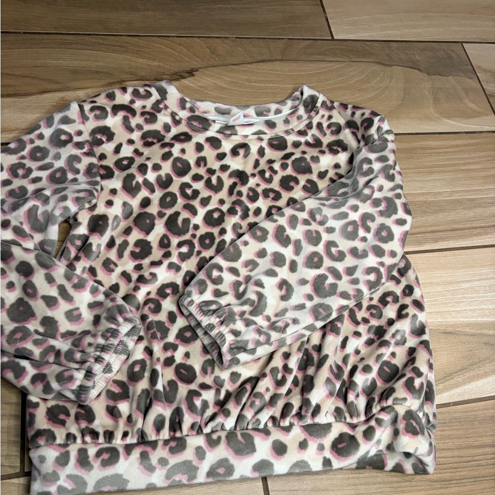 5T Cat & Jack Pink Leopard Print Kids Matching Set